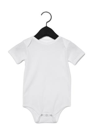 Detské body s krátkym rukávom, 000 White