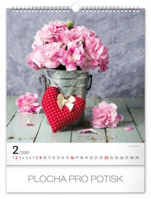 Nástenný kalendár Kvety 2020 PGN-6649-L (3)