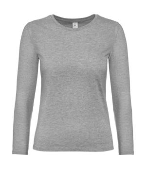 Dámske tričko s dlhými rukávmi #E190 , 125 Sport Grey