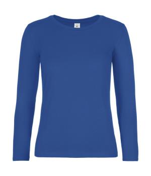 Dámske tričko s dlhými rukávmi #E190 , 300 Royal Blue