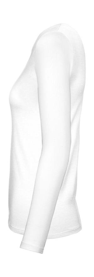 Dámske tričko s dlhými rukávmi #E150 , 000 White (2)