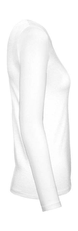 Dámske tričko s dlhými rukávmi #E150 , 000 White (4)