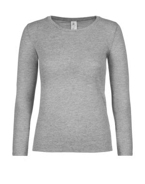 Dámske tričko s dlhými rukávmi #E150 , 125 Sport Grey