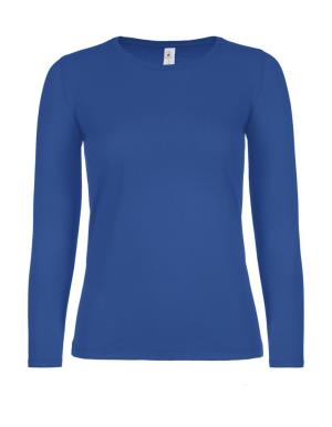 Dámske tričko s dlhými rukávmi #E150 , 300 Royal Blue