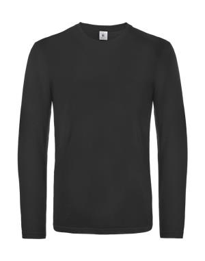 Tričko s dlhými rukávmi #E190 , 101 Black