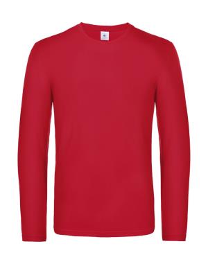 Tričko s dlhými rukávmi #E190 , 400 Red