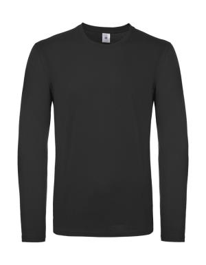 Tričko s dlhými rukávmi #E150 , 101 Black