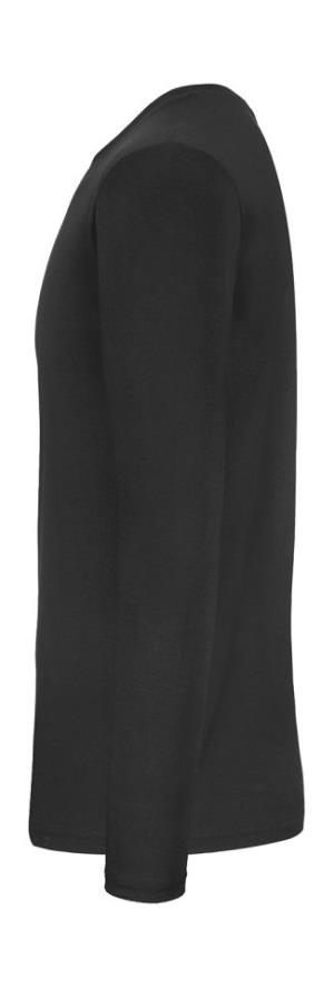 Tričko s dlhými rukávmi #E150 , 101 Black (2)