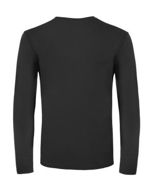 Tričko s dlhými rukávmi #E150 , 101 Black (3)