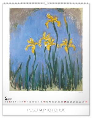 Nástenný kalendár Claude Monet 2020 PGN-6680-L (6)