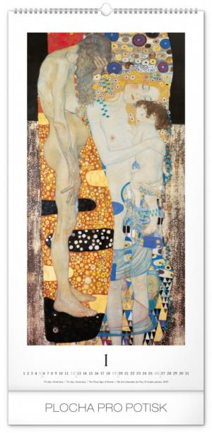 Nástenný kalendár Gustav Klimt 2020 PGN-6686-L (2)