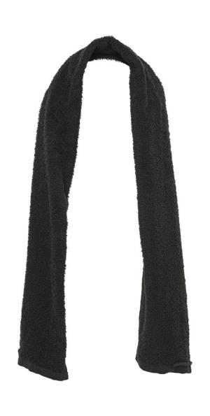 Športový uterák Danube 30x140 cm, 101 Black