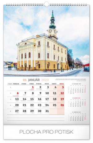 Nástenný kalendár Historické miesta Slovenska 2020 PGN-7477-SK-L (2)