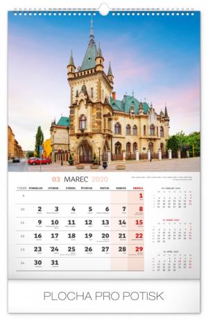 Nástenný kalendár Historické miesta Slovenska 2020 PGN-7477-SK-L (4)