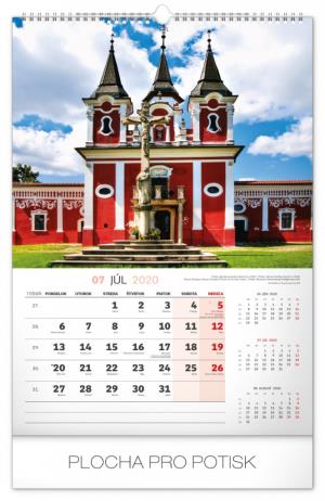 Nástenný kalendár Historické miesta Slovenska 2020 PGN-7477-SK-L (8)