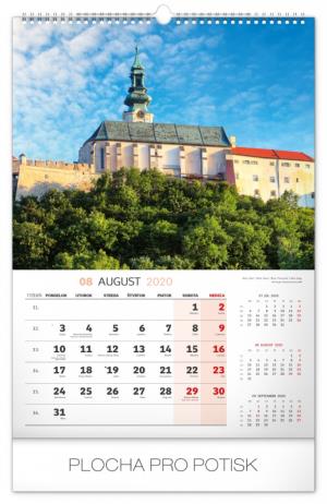 Nástenný kalendár Historické miesta Slovenska 2020 PGN-7477-SK-L (9)