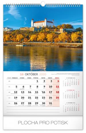 Nástenný kalendár Historické miesta Slovenska 2020 PGN-7477-SK-L (11)
