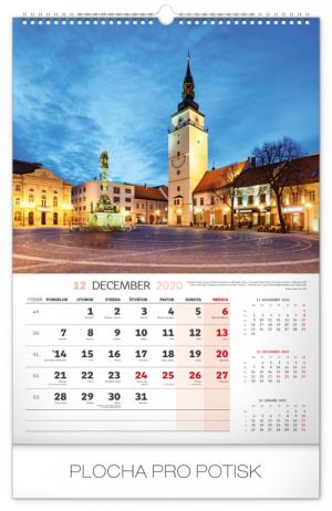 Nástenný kalendár Historické miesta Slovenska 2020 PGN-7477-SK-L (13)