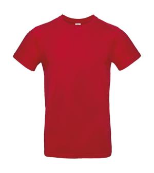 Pánske tričko B&C #E190, 400 Red