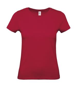 Dámske tričko #E150, 406 Deep Red