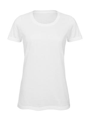 Dámske Sublimačné Tričko, 000 White