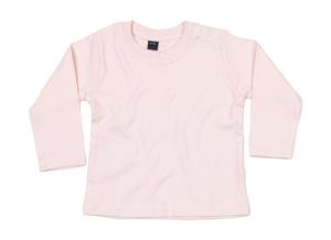 Tričko s dlhými rukávmi pre bábätká, 417 Powder Pink