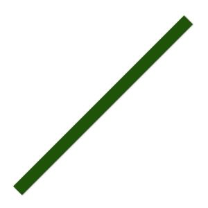 Stuha na klobúk Stringer, tmavozelená