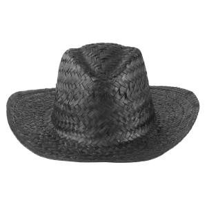 Plážový klobúk Splash, čierna