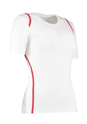 Dámske tričko Gamegear® Cooltex® Zilfre, 057 White/Red (2)