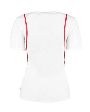 Dámske tričko Gamegear® Cooltex® Zilfre, 057 White/Red (4)