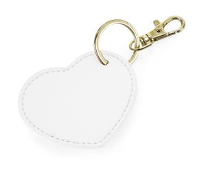 Kľúčenka Boutique Heart Key Clip, 001 Soft White