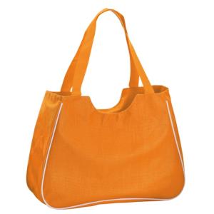 Plážová taška s kozmetickou taštičkou Maxi, oranžová