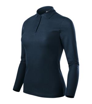 Polokošeľa dámska Pique Polo LS 231, 02 Tmavomodrá