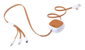 USB nabíjací kábel Sherat RCS, hnedá