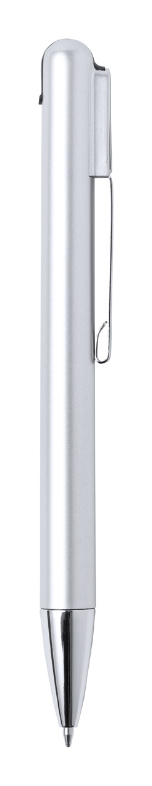 USB guličkové pero Rond 16 GB, strieborná (4)
