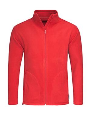 Fleece Jacket, 402 Scarlet Red