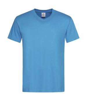 Pánske tričko Classic s V-výstrihom, 314 Ocean Blue