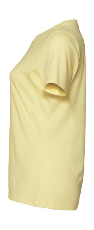 Dámske voľné tričko CVC Jersey s krátkymi rukávmi, 603 Heather French Vanilla (2)
