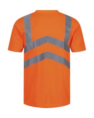 Tričko Pro Hi Vis T-Shirt, 466 Orange/Navy (2)