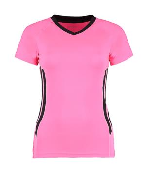 Dámske tričko Gamegear® Cooltex Sitro, 178 Fluorescent Pink/Black