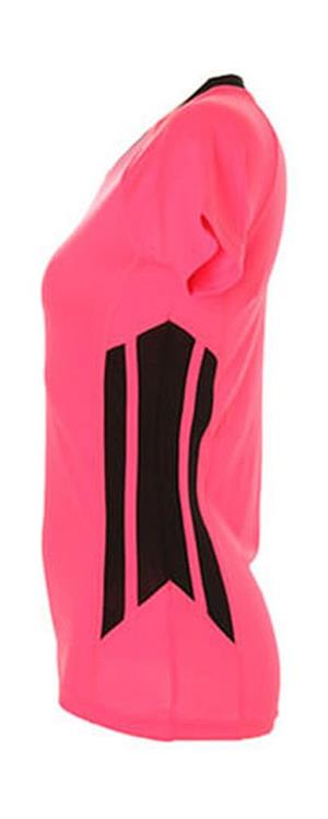Dámske tričko Gamegear® Cooltex Sitro, 178 Fluorescent Pink/Black (3)