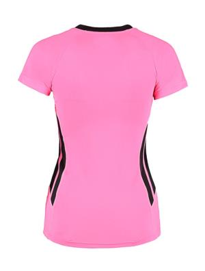 Dámske tričko Gamegear® Cooltex Sitro, 178 Fluorescent Pink/Black (4)