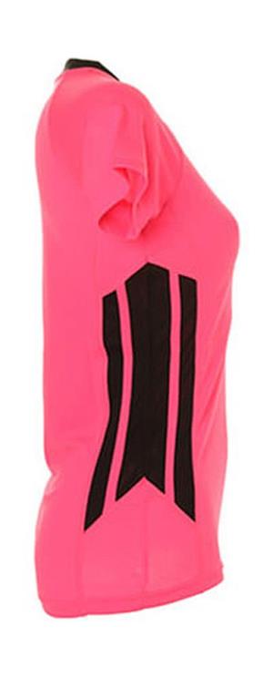 Dámske tričko Gamegear® Cooltex Sitro, 178 Fluorescent Pink/Black (5)