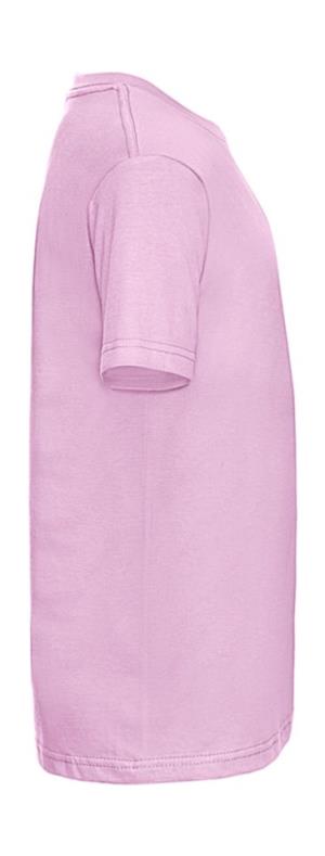 Detské priliehavé tričko, 422 Candy Pink (4)