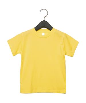 Detské tričko s krátkymi rukávmi Zaf, 600 Yellow