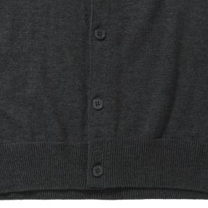 Pánska pletená vesta s V-výstrihom, 116 Charcoal Marl (6)