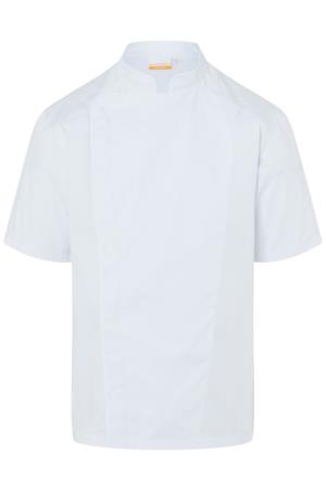 Moderný kucharsky rondon s krátkymi rukávmi, 000 White