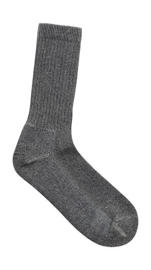Pracovné ponožky 3 páry, 111 Black/Melange Grey (2)