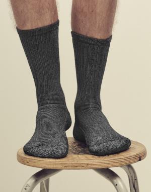 Pracovné ponožky 3 páry, 111 Black/Melange Grey (4)