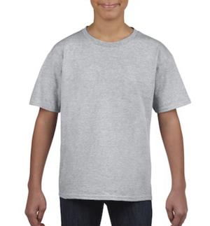 Detské tričko Softstyle®, 125 Sport Grey